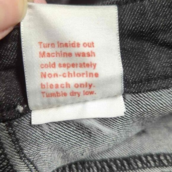 AG Adriano Goldschmied The Jegging Super Skinny fit gray twill pants size 27R - Picture 11 of 12